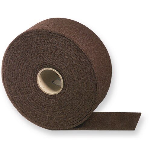 Schuurvlies 115 mm x 10 m P360 rood-bruin